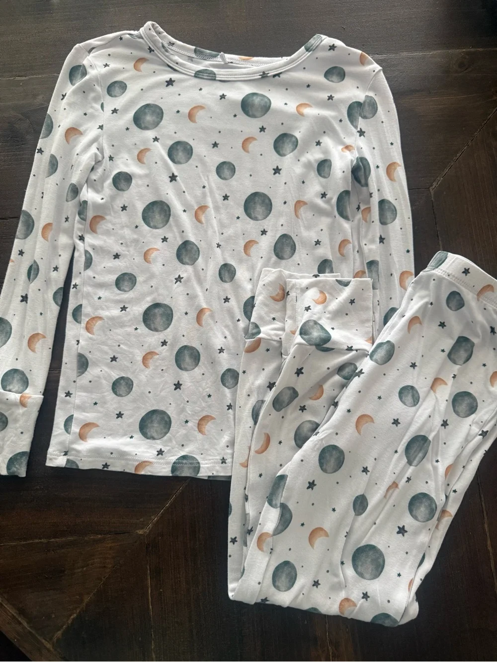 Posh Peanut Bamboo Space Pjs Size 5-6T